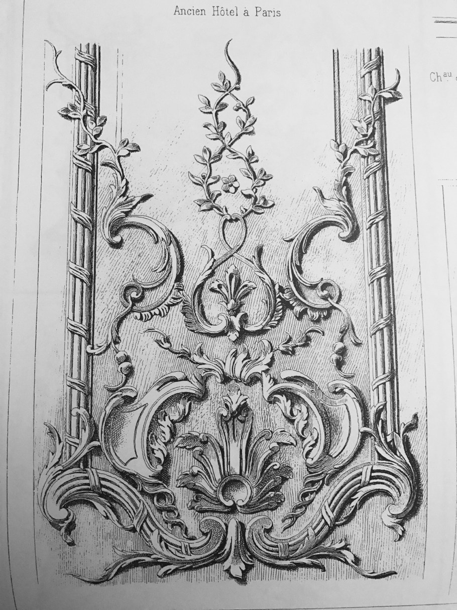 Потолочная розетка чертеж