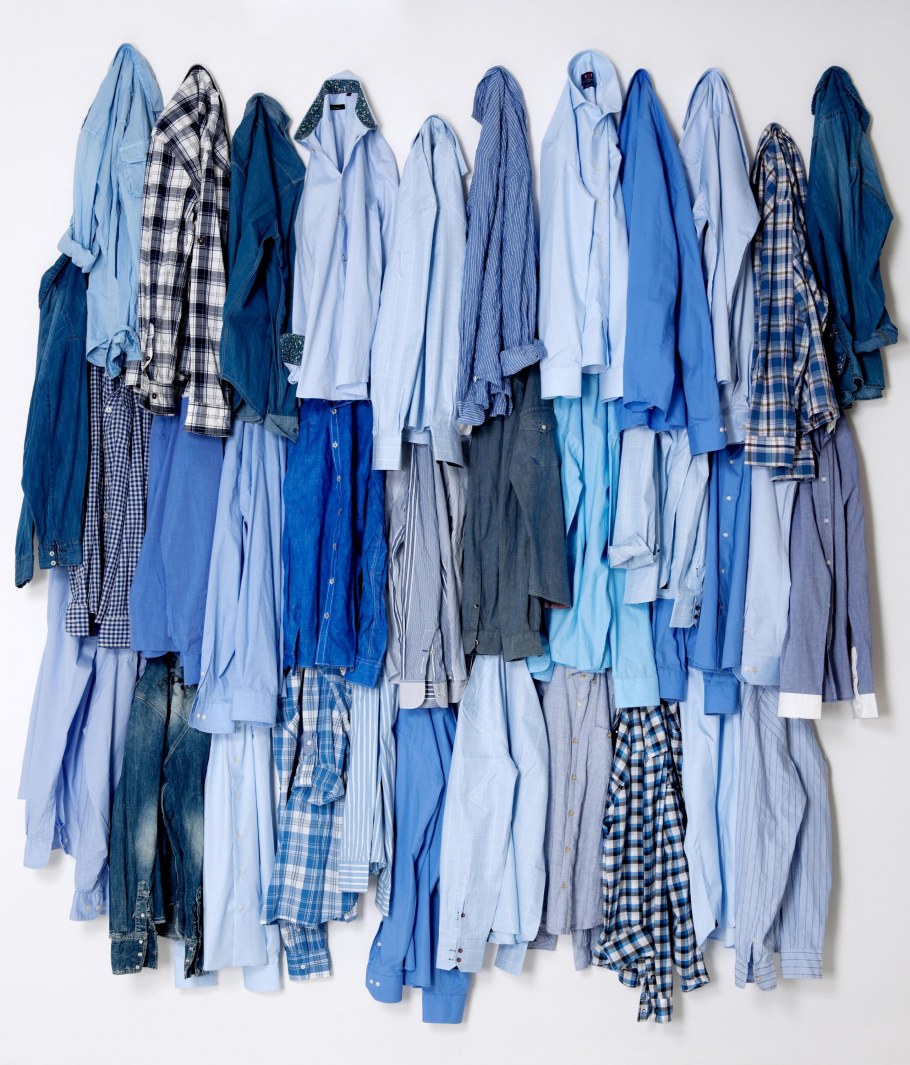 Вещи голубого цвета