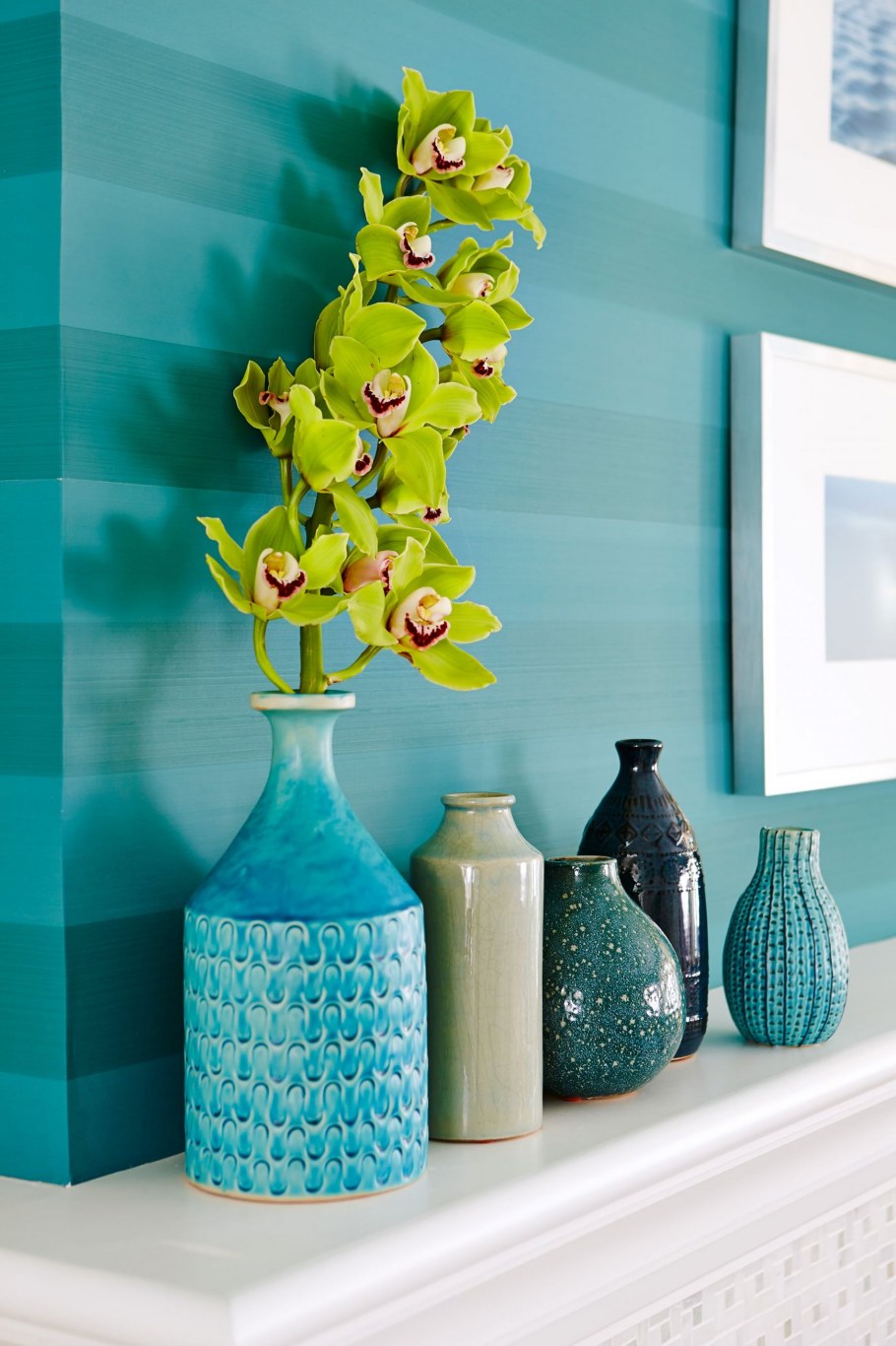 Бирюзовый декор в интерьере