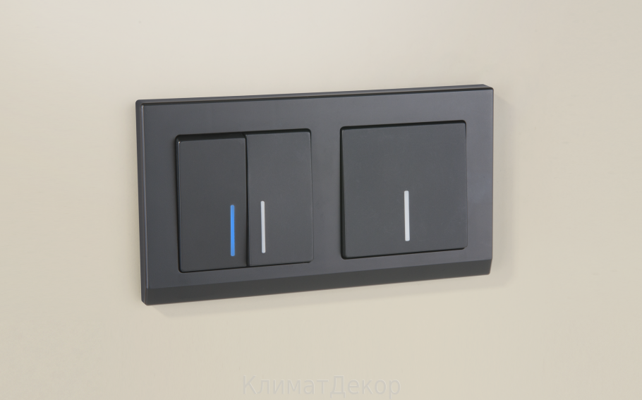 Werkel Stark черный выключатель