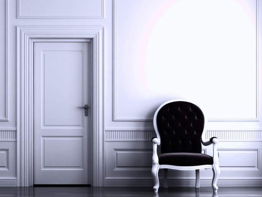 Белая комната фон