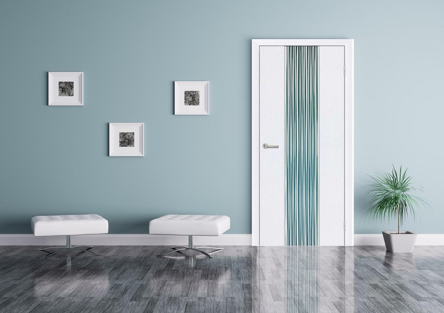 Двери Эстет Рейн Мидл интерьере