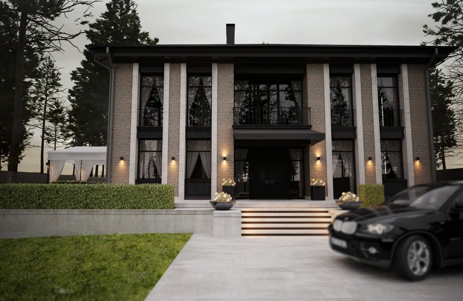 ТОПДОМ экстерьер неоклассический