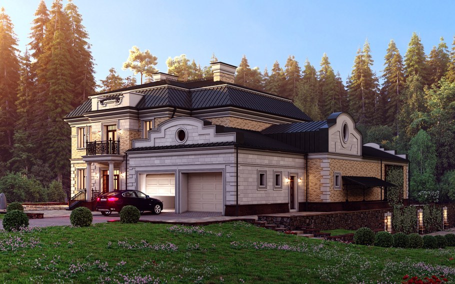 Особняки поселка Миллениум парк