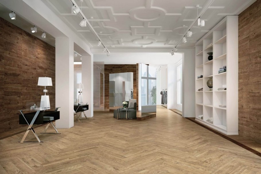 Плитка Axi Dark oak15x90