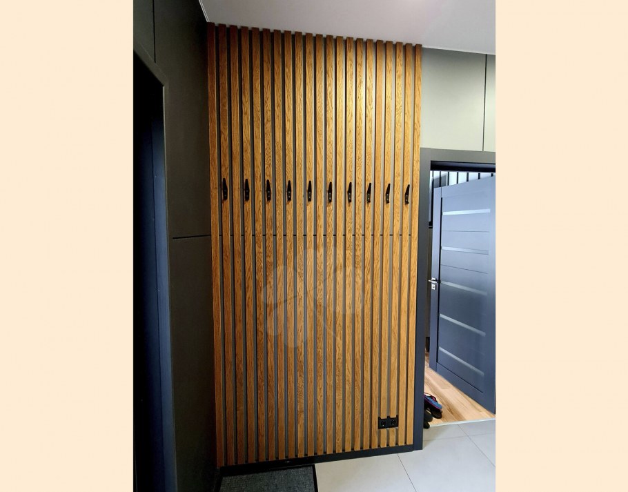 Декоративные рейки на шкаф