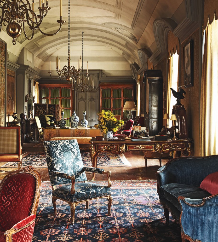 Шато-де-Феррье интерьер