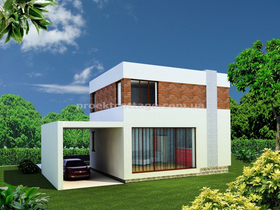 Флэтхаус с плоской крышей 200 МКВ