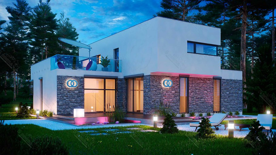 Дом Минимализм
