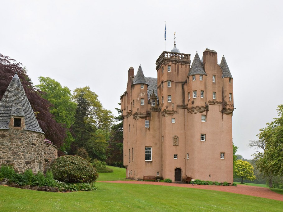 Замки Шотландии крегевар