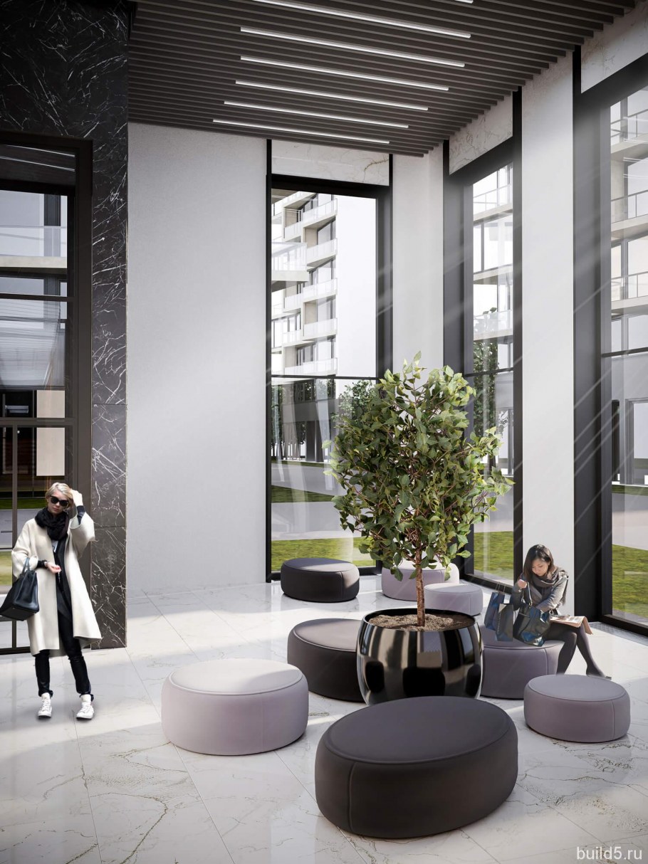 ЖК Лесопарковый отделка