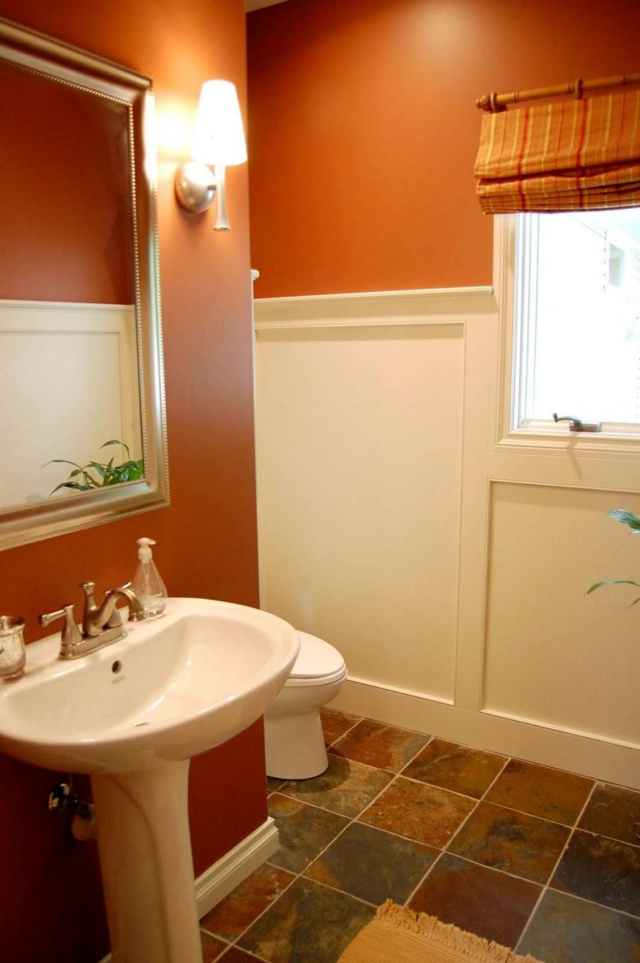 Плитка для санузла терракотовая