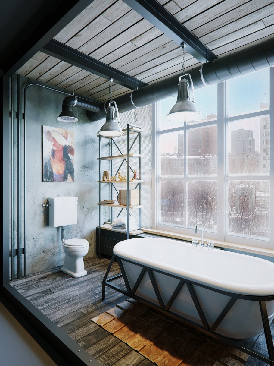 Ванна лофт Индастриал