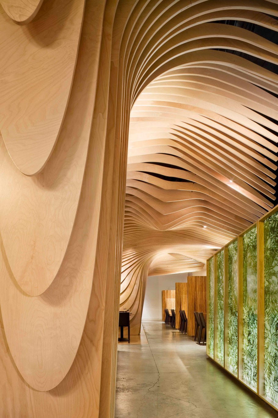 Параметрическая архитектура в интерьере