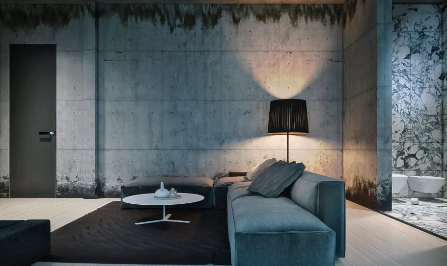 Клавелл лофт бетон