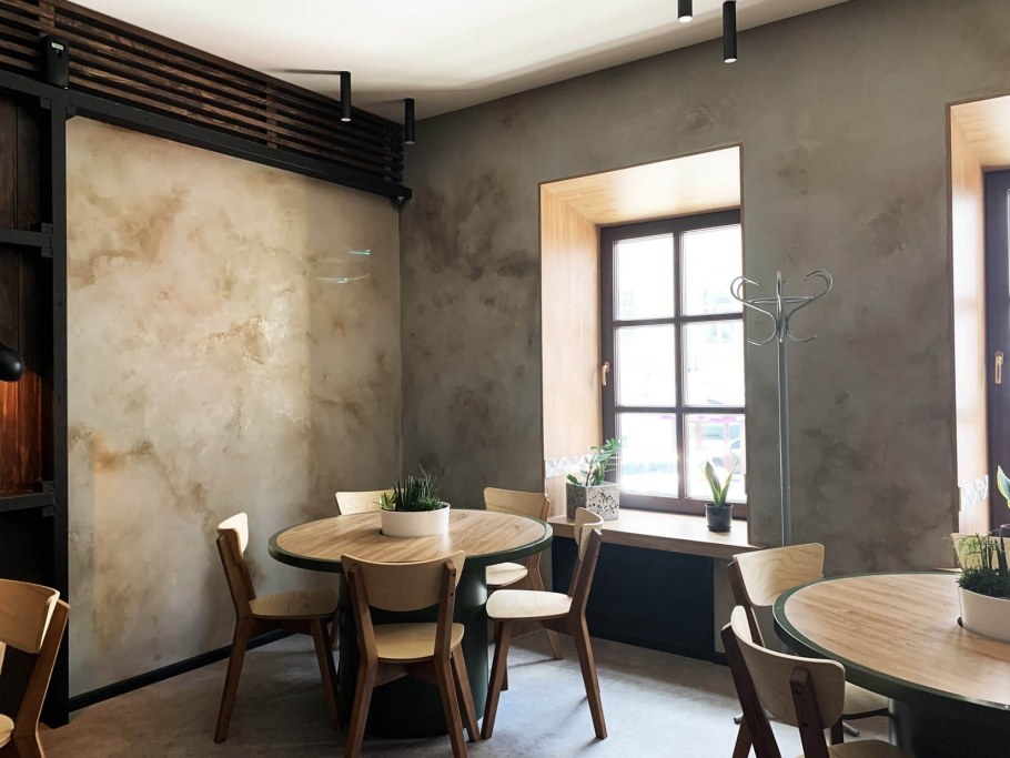 Венецианская штукатурка под бетон