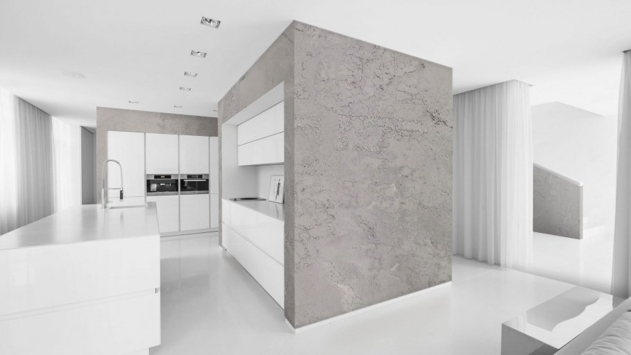 Декоративная штукатурка в интерьере