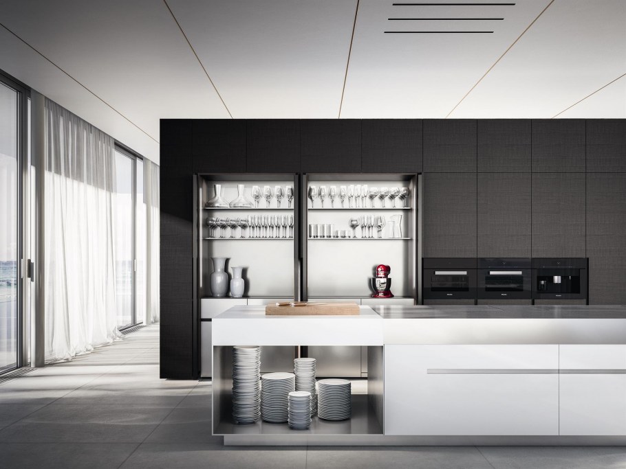 Белая глянцевая кухня икеа