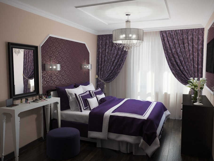 Спальня с элементами арт деко