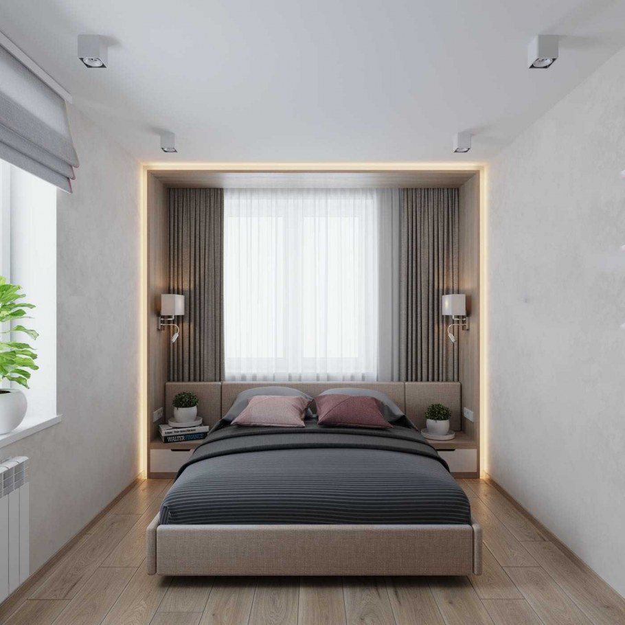 Кровать у окна