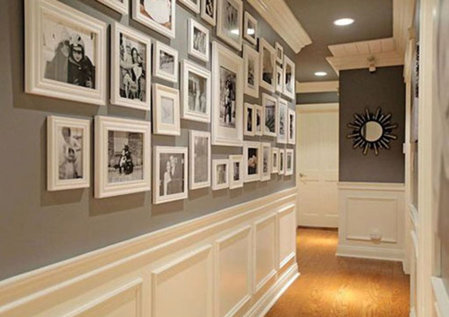 Декор коридора панелями