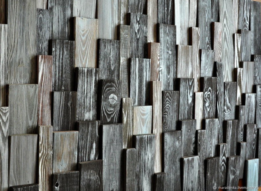 Панно из дерева лофт