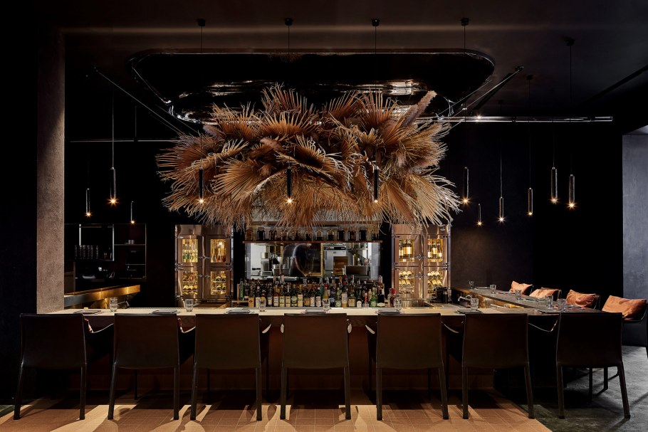 Грязный декор в ресторане