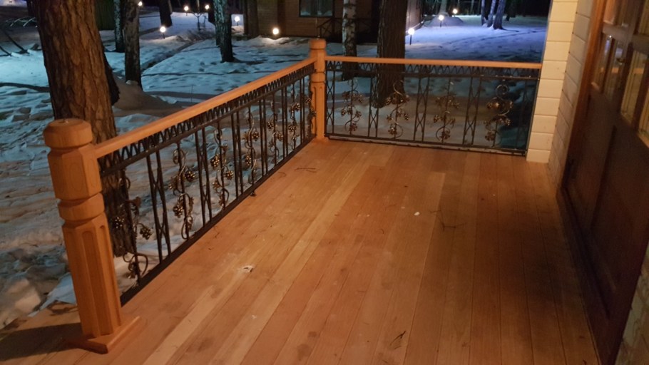 Ограждения с ковкой