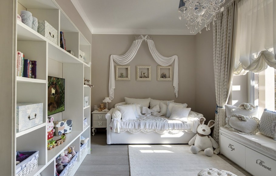 Светлые детские комнаты