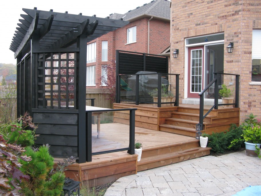 Интерьер маленькой веранды