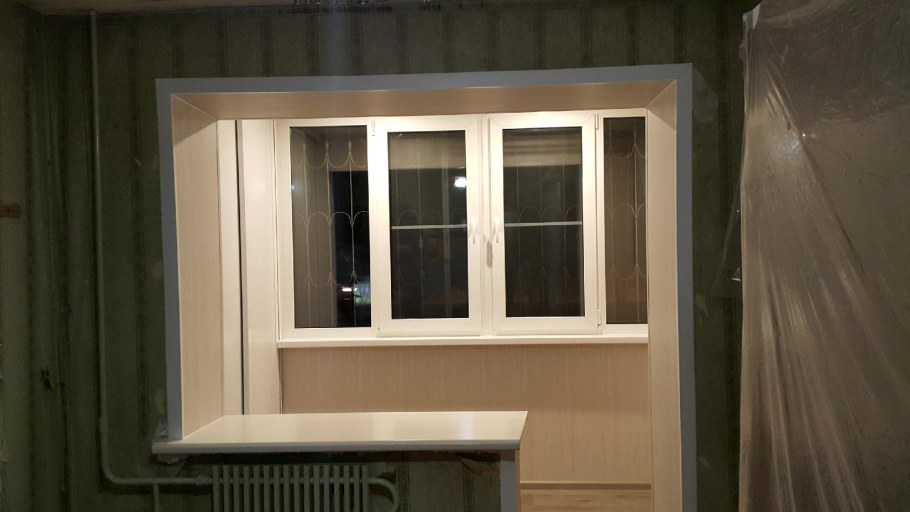 Балконная дверь в интерьере