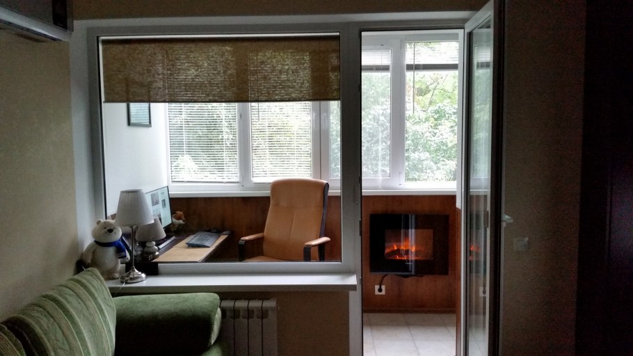 Расширение выхода на лоджию