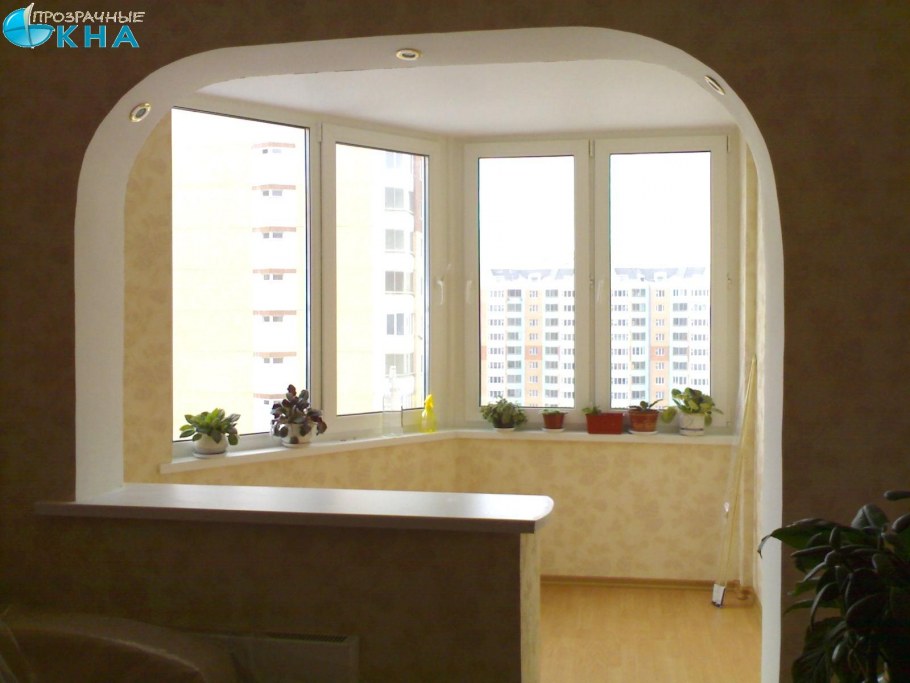 Оконный проем на лоджию