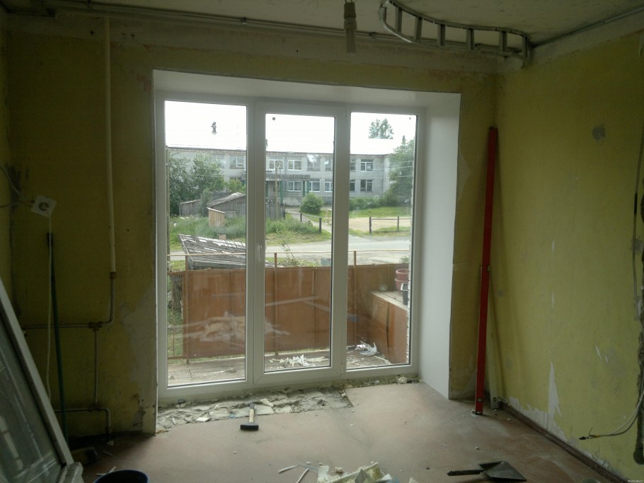 Панорамные окна в панельном доме