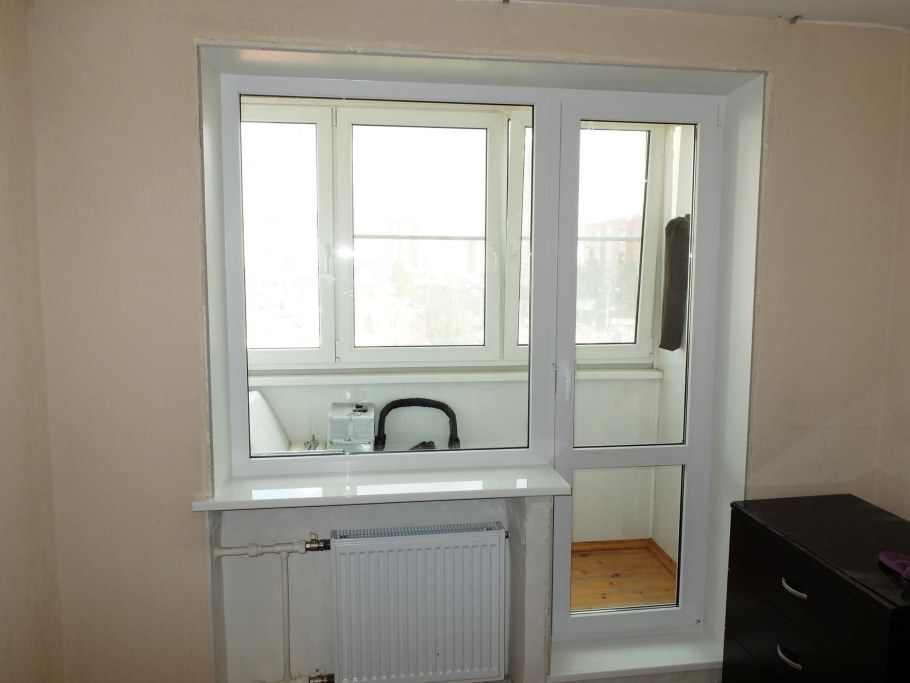 Откосы балконной двери