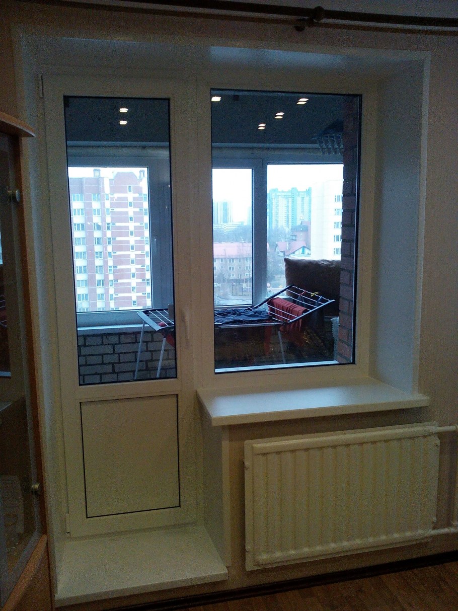 Оконный блок на лоджию