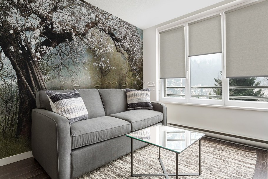 Рулонные шторы Delfa 34х170 см