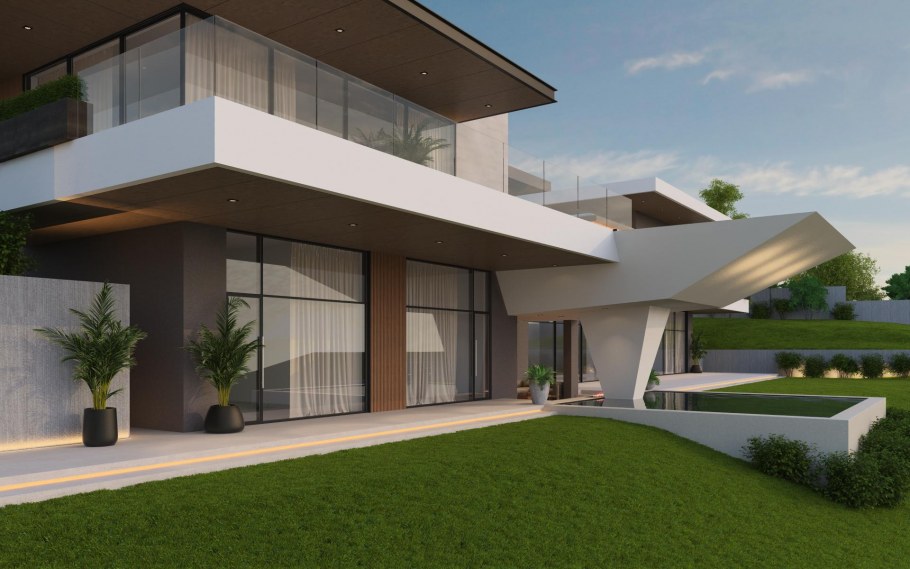 Одноэтажный дом с плоской крышей проекты 150кв