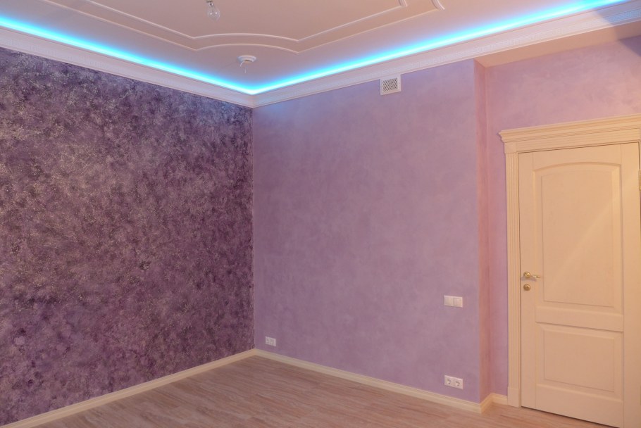 Камешковая венецианская штукатурка