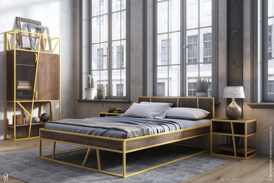 Кровать лофт Индастриал