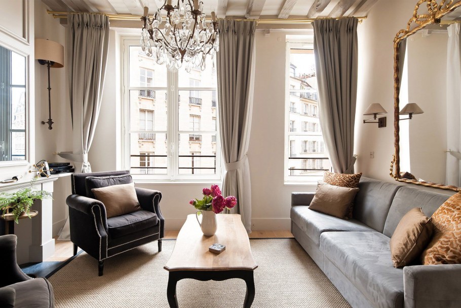Парижская квартира интерьер