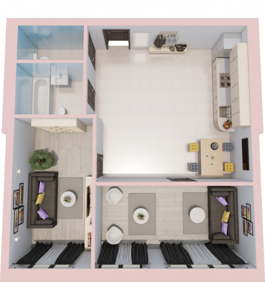 Планировка кухни