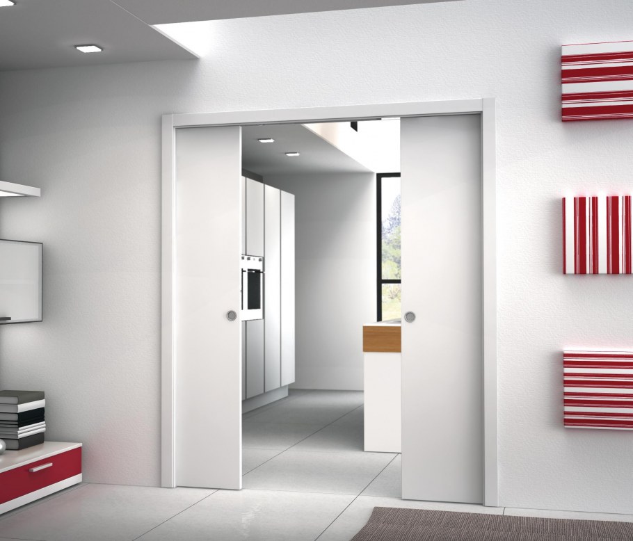 Двери Dorian скрытые шпонированные