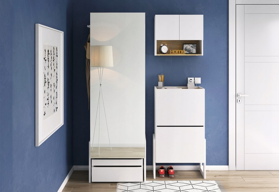 Подвесной шкаф в прихожую