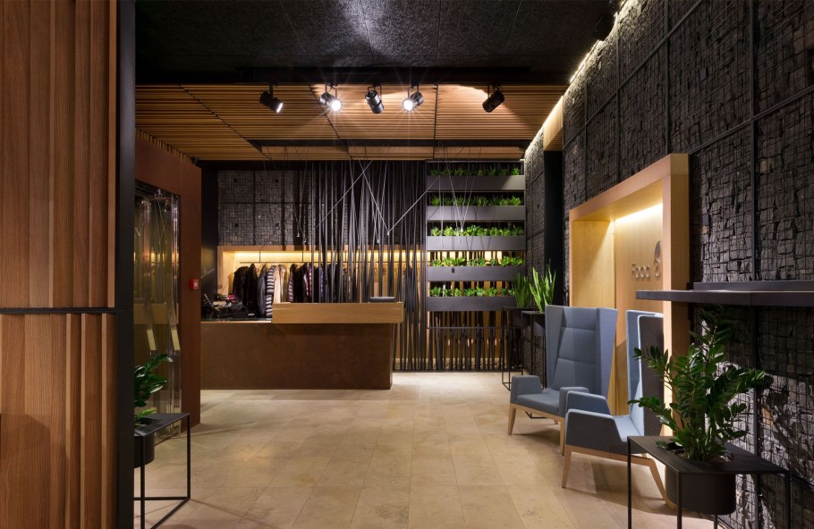 Aura (Канада) Architecture в интерьере