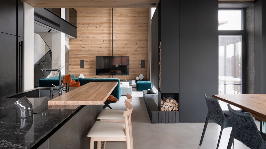 Афреско лес в тумане