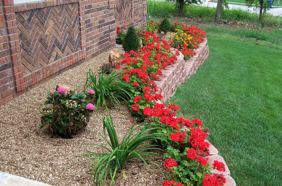 Клумбы рабатки бордюры миксбордеры