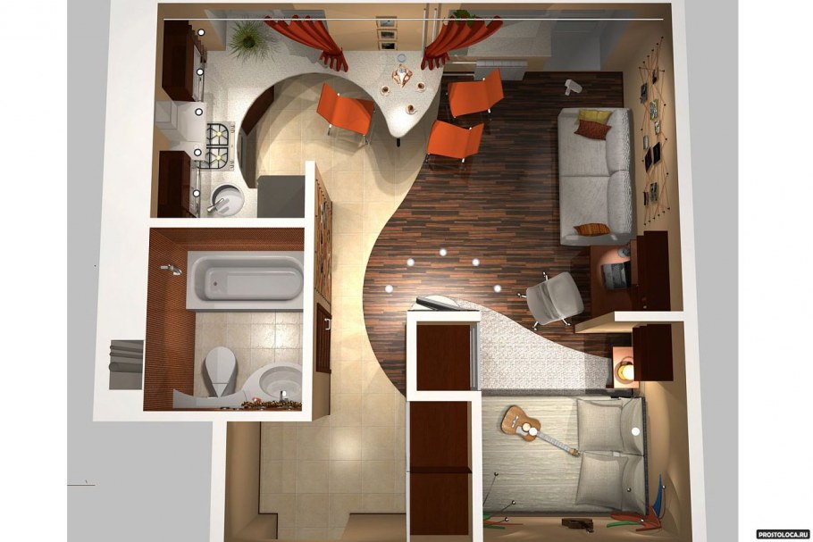 Современные планировки квартир