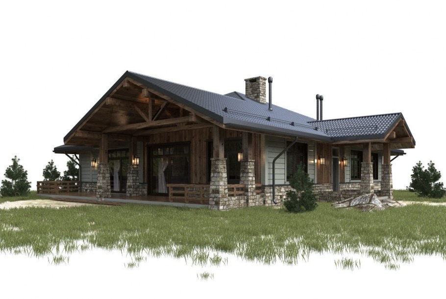 Готланд дом из клееного бруса