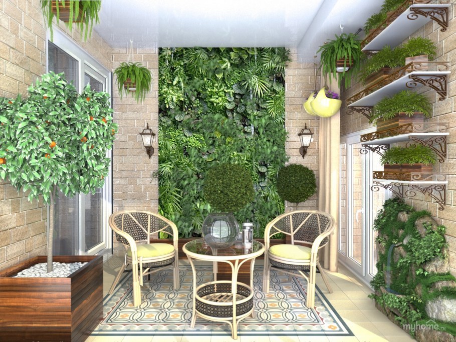 Зонирование в саду на даче